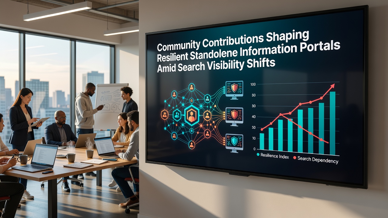 Community Contributions Shaping Resilient Standalone Information Portals Amid Search Visibility Shifts