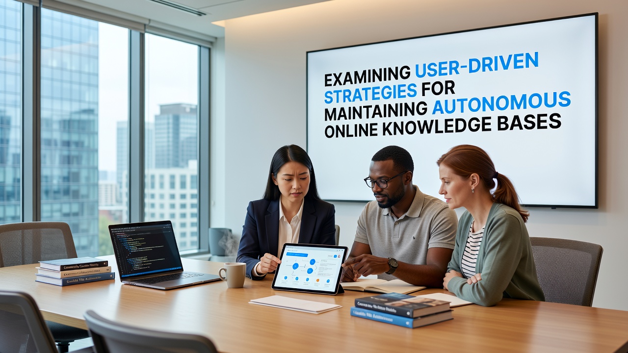 Examining User-Driven Strategies for Maintaining Autonomous Online Knowledge Bases